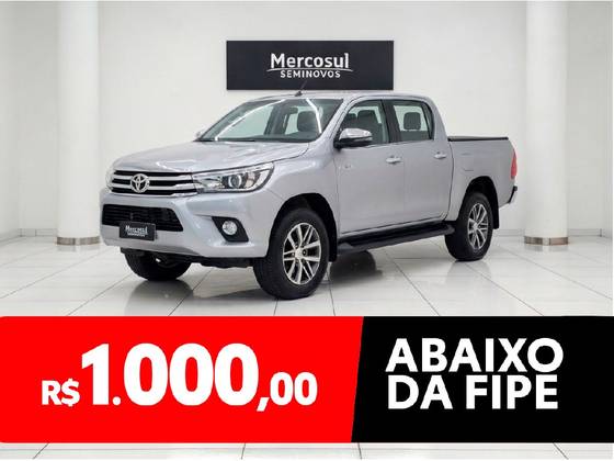 TOYOTA HILUX 2.8 SRX 4X4 CD 16V DIESEL 4P AUTOMÁTICO TOYOTA HILUX 2.8 SRX 4X4 CD 16V DIESEL 4P AUTOMÁTICO